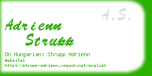 adrienn strupp business card